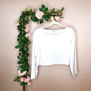 3/$30 NWT Club Monaco Satin Crop Top